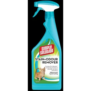 Odstraňovač skvrn Simple Solution Odstranovac skvrn a pachu pro kocky 750ml