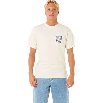 Pánská móda tričko Rip Curl Raw Energy Trad - Bone XL