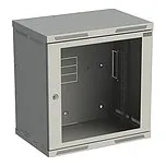 Nástěnný datový rozvaděč 19" výška 12U (621mm) H=400mm Š=600mm šedý Solarix SENSA-12U-64-11-G