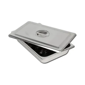 Nerezová miska na nástroje, 355 x 254 x h 50 mm (Nerezové kazety )