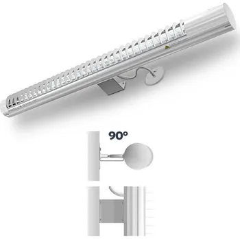 Čistička vzduchu PROLUX G® 55W, 90°sklon, uchytenie na stenu / strop, bez snímaču pohybu (Germicidní zářiče)