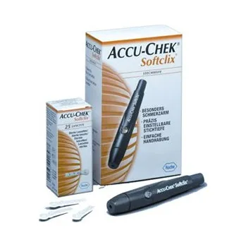 Glukometr Accu-Chek Softclix, odběrová autolanceta (Glukometr)