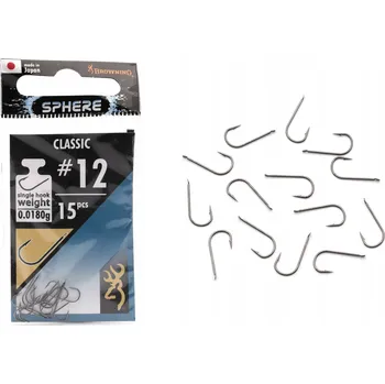 Rybářský háček Háčky zemní, splávkové Browning Háček Sphere Classic 15 ks
