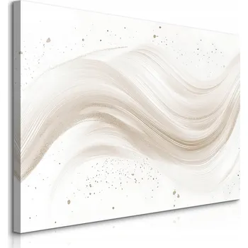 Obraz Canvas Obraz Do Ložnice Abstrakce Vlna Nástěnná Malba Moderní Styl 70x50