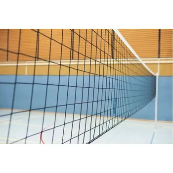 Tenisová síť NOHEJBALOVÁ SÍŤ PP 3 mm černá