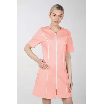 Zdravotnický oděv Dámské zdravotnické šaty M-173C, meruňková (Zdravotnické oblečení)
