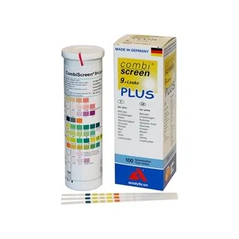 Diagnostický test Testovací proužky na moč: 9+1 parametrů (Leukocyty), 100 ks (Diagnostické prúžky)