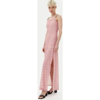 Dámské šaty Karl Lagerfeld Jeans Letní šaty A2W13029 Růžová Regular Fit M