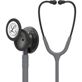 Stetoskop 3M Littmann Classic III Gray, Smoke Finish - Violet Stem (Fonendoskopy Littmann - Speciální edice)