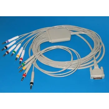 Monitor životních funkcí EKG kabel KP-10/0-4/4,7-Ra do monitoru BTL (EKG)