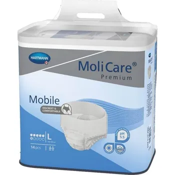 MoliCare Premium Mobile MEDIUM, velikost L, 6 kapek -Inkontinenční kalhotky unisex