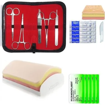 Sada na šití s modelem kůže (bez ran) (Nehtové nástroje)