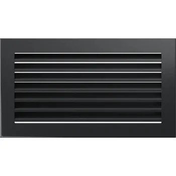 KRATKI 170 x 300 grafit černá perla FRESH krbová mřížka