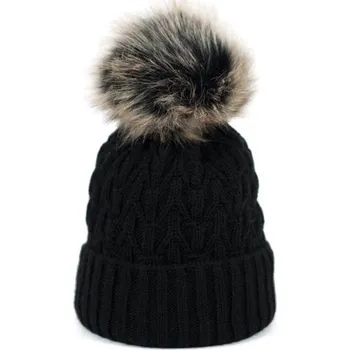 Pokrývka hlavy ArtOfPolo dámská zimní čepice Zimní ráno Černá Artofpolo cz20815SS09