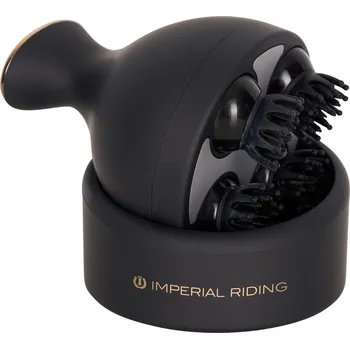 Čištění pro koně Masážní strojek IRH Volta - černý, Černá