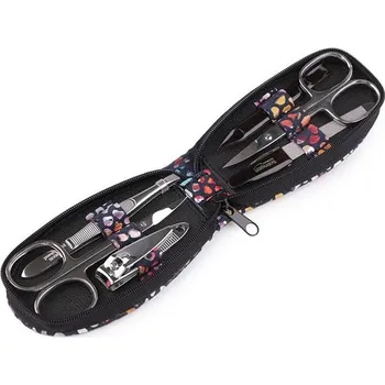 Solingen Cestovní manikúra v koženém pouzdře Modrá Solingen F810880ss05