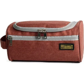Kosmetická taška Pánská toaletní taška TRABELE oranžová FDKL TRBL-ORG55