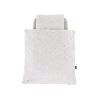 Povlečení Träumeland Jersey ložní prádlo Moon grey 80 x 80 cm