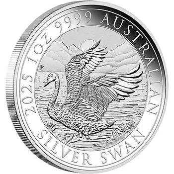 Stříbrná mince 1 Oz Australian Swan (Labuť černá) 2025