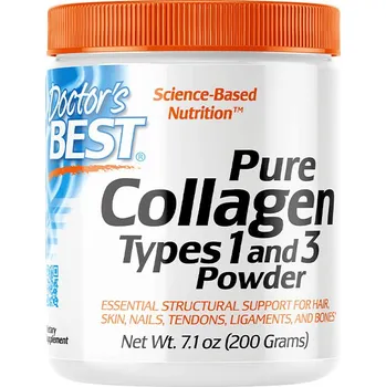 Kloubní výživa Doctor's Best Doctor’s Best Kolagen prášek Typ I & III 200 g