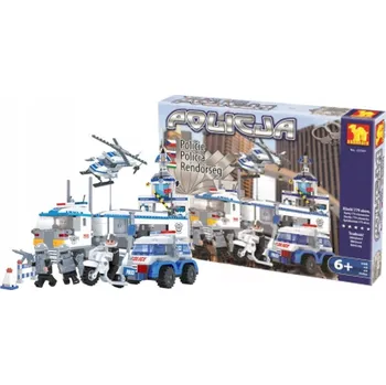 ostatní stavebnice STAVEBNICE DROMEDÁR POLICIE MEGA SADA 779DÍLŮ 23001