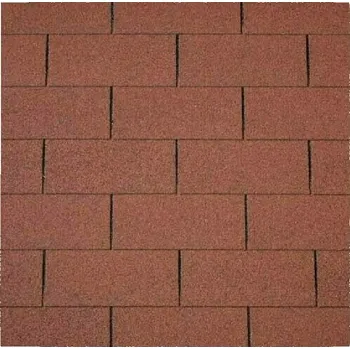 asfaltová šindel Šindel asfaltový IKO Superglass 10 (cihlově červená/3,0m2)