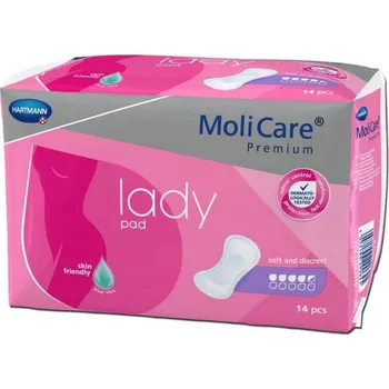 Inkontinenční vložka MoliCare® Premium lady pad, 4,5 kapek - Inkontinenční dámské vložky, 12 ks (Pomůcky pro inkontinenci)