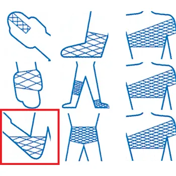 Pruban - Vysoce elastický síťový obvaz, 3 - loket (Elastický obvaz)