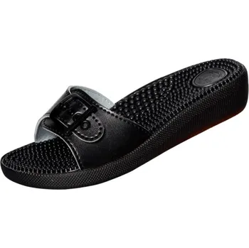 Dámská zdravotní obuv Zdravotní pracovní obuv classic - černá masážní šlapka - dámská (Zdravotní obuv)