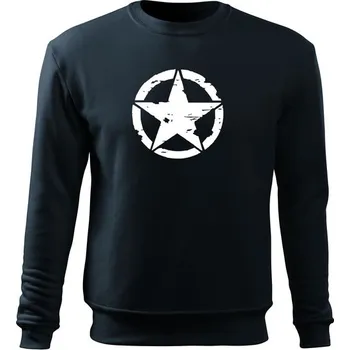 Chlapecká mikina DRAGOWA Dětská mikina Star, tmavě modrá