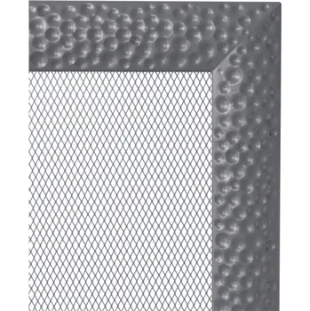 KRATKI 170 x 490 grafit černá perla FRESH krbová mřížka