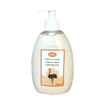 Péče o ruce Regenerační krém na ruce se pštr.olejom 500 ml (Kosmetika Camelus)