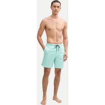 Pánské plavky Tom Tailor Plavecké šortky 1045070 Zelená Regular Fit XL