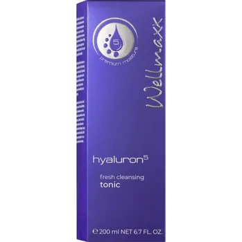 Wellmaxx Hyaluron5 fresh cleansing tonic čistiace tonikum 200ml (Kosmetika WELLMAXX)