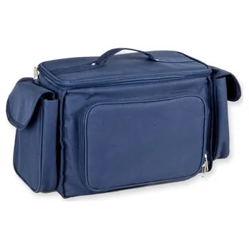 Lékařská taška prázdná, nylonová, modrá (Taška pro lékaře)