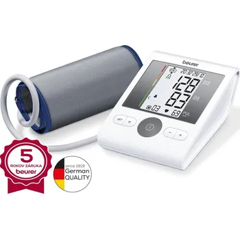 Měřič tělesných funkcí Tlakoměr Beurer BM 28 se síťovým adaptérem (Digitální tlakoměr)