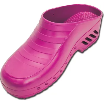 Pracovní obuv Zdravotnické kroksy - Antistatické, autoklávovatelné při 134 ° C, růžová barva (Zdravotná obuv)