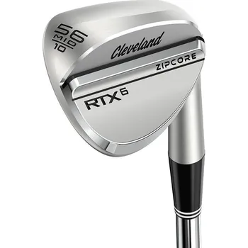 Golfová hůl CLEVELAND RTX6 Zipcore pánská wedge na oceli Strana: Pravá, Loft/Bounce: 54°10° + Dárková krabička týček