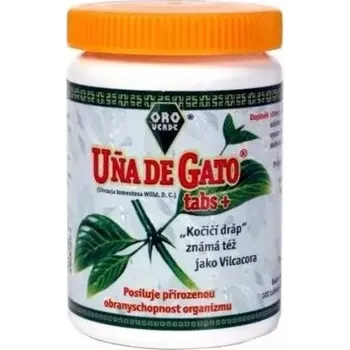 UŇA DE GATO (Vilcacora), 100 tablet (Vitamíny a doplňky výživy)