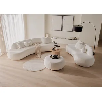 Sedací souprava Sestava pohovek SOUL + Taburet