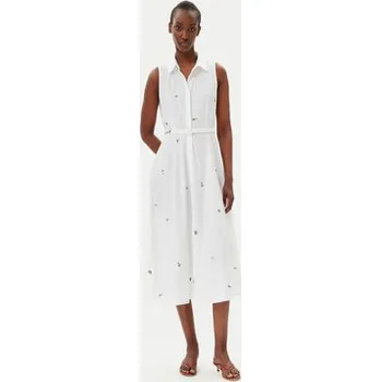 Dámské šaty Marella Košilové šaty Ensign 2513221222 Bílá Regular Fit 40