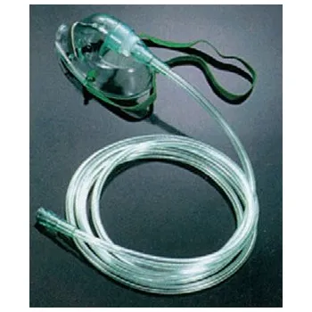 Karnevalová maska Dětská maska s hadičkou 1ks (Kyslíkové láhve)