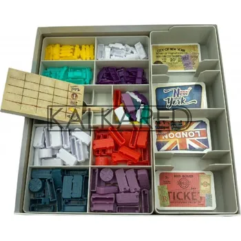 Příslušenství k deskovým hrám Kalkared Insert pro Jízdenky, prosím! mini (944S)