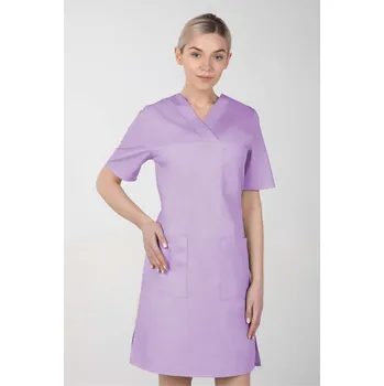 Dámské šaty Dámské zdravotnické šaty M-076F, levandulová (Zdravotnické oblečení)
