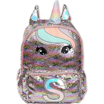 Dětský batoh Who Cares flitrový batoh jednorožec Winkie Trick Who cares WCR-96367