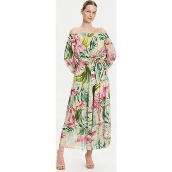 Dámská móda Guess Letní šaty W5GT16 WH9Z2 Barevná Regular Fit XS