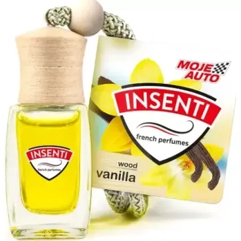 MOJE AUTO INSENTI WOOD VANILIA - Závěsná vůně vanilka 8ml