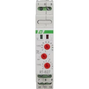 Termostat F&F Regulátor teploty RT-827 0-99°C 16A