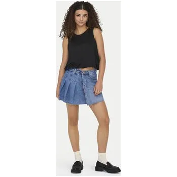 Dámská sukně ONLY Džínová sukně Kadie 15345569 Modrá Regular Fit XS