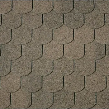asfaltová šindel Šindel asfaltový IKO Superglass Biber 10 (podvojná hnědá/3,0m2)